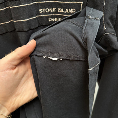 00’s Stone island Denims Long Sleeve T-Shirt (M) | Medium, Navy
