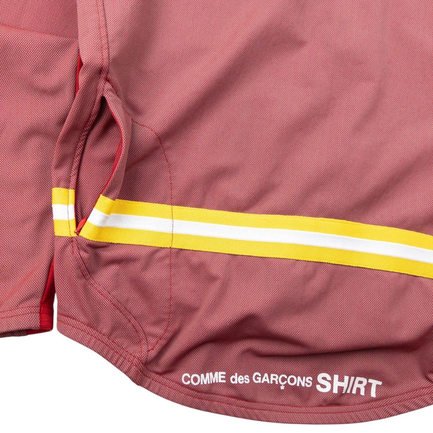 Vintage Comme Des Garçons SHIRT Lightweight Jacket Size S | Small, Red