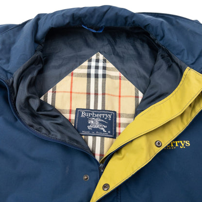 Vintage 90s Burberry Zip Up Jacket Size XL | XL, Blue
