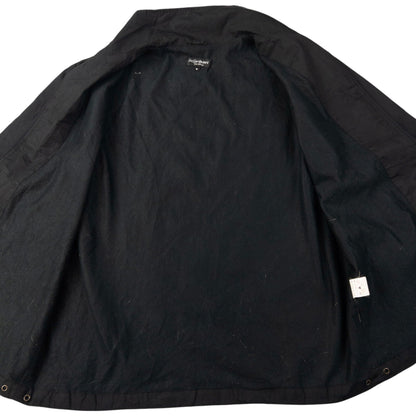Vintage YSL Yves Saint Laurent Zip Up Jacket Size M | Large, Black