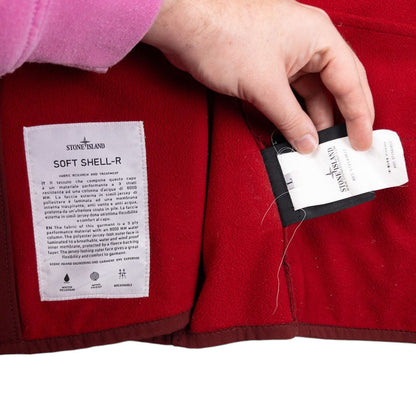 Vintage Stone Island Fleece Lined Soft Shell R Jacket Size M