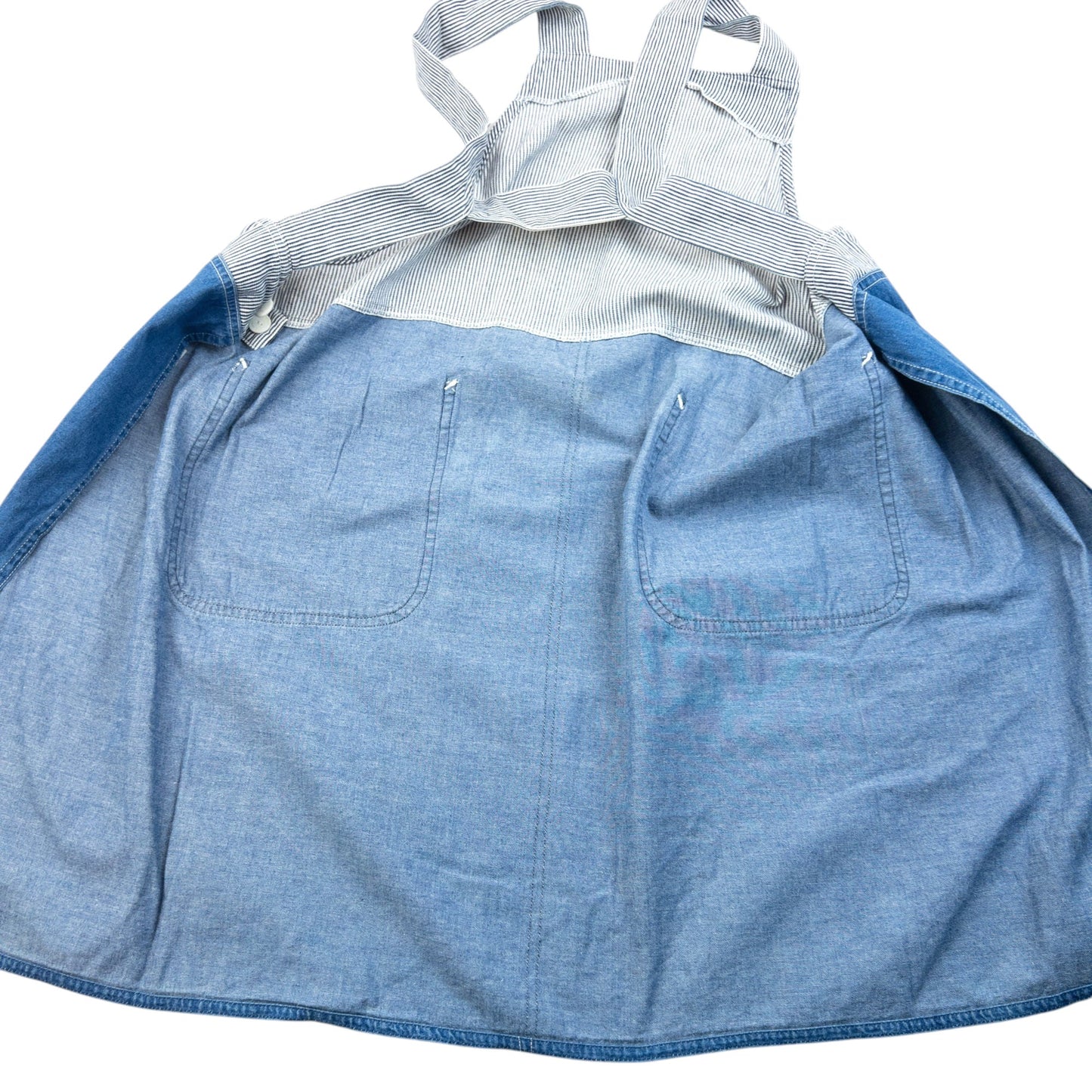 Vintage 90s Issey Miyake Denim Apron | O/S, Blue