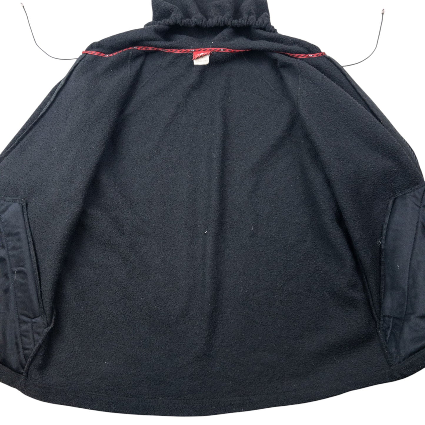 Vintage 90s Oakley Zip Up Fleece Hoodie Size M | Medium, Black