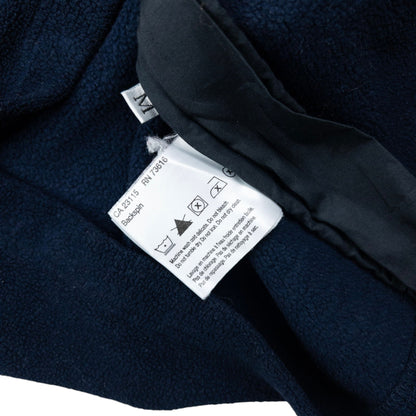 Vintage Hugo Boss Q Zip Fleece Hoodie Size M | Medium, Navy