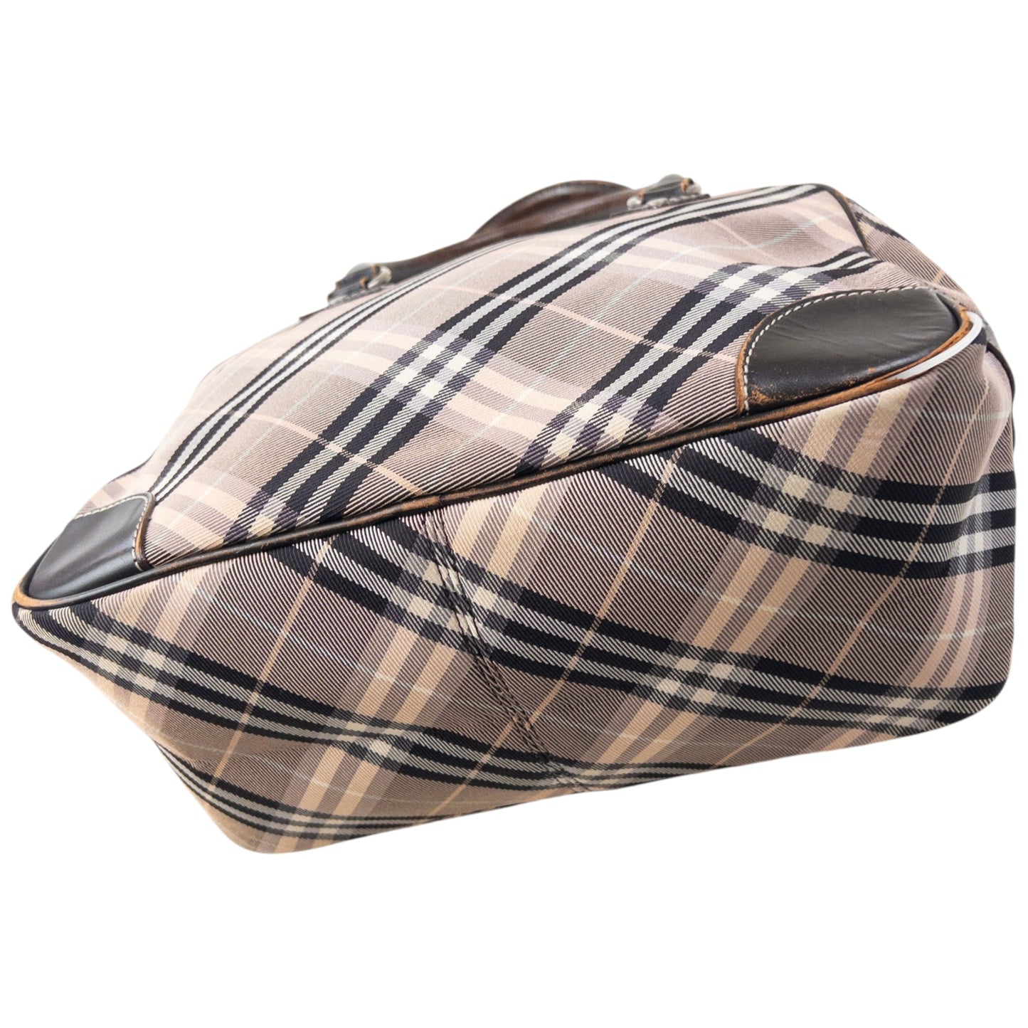 Vintage 2000s Burberry Blue Label Nova Check Handbag | O/S, Multicoloured