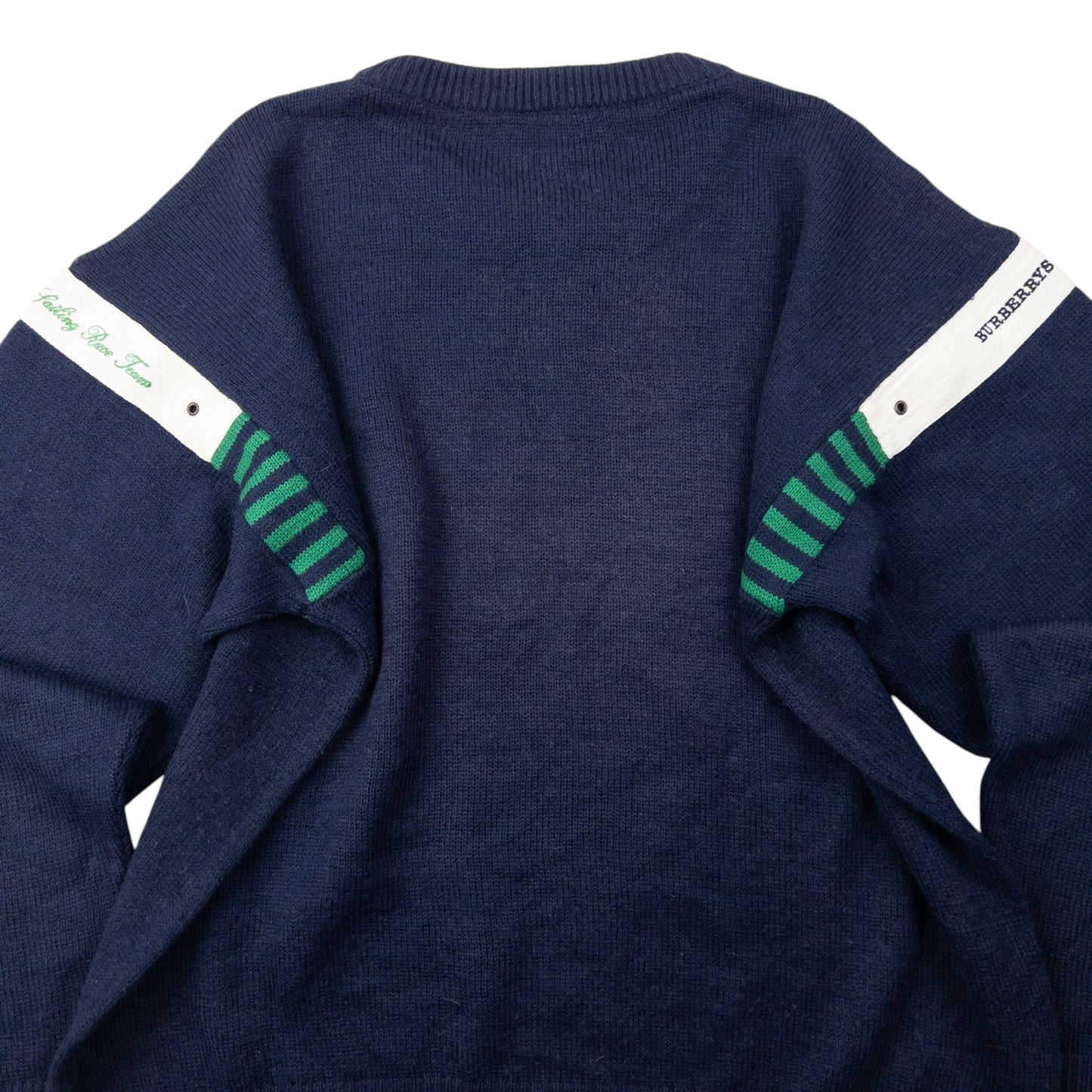 Vintage 90s Burberry Sailing Race Team Jumper Size M | Medium, Multicoloured