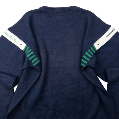 Vintage 90s Burberry Sailing Race Team Jumper Size M | Medium, Multicoloured