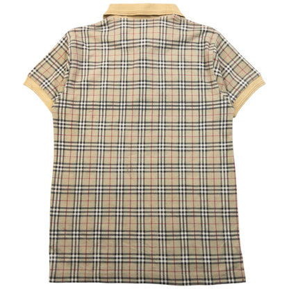 Vintage 90s Burberry Nova Check Polo Shirt Womens Size M | Medium, Multicoloured