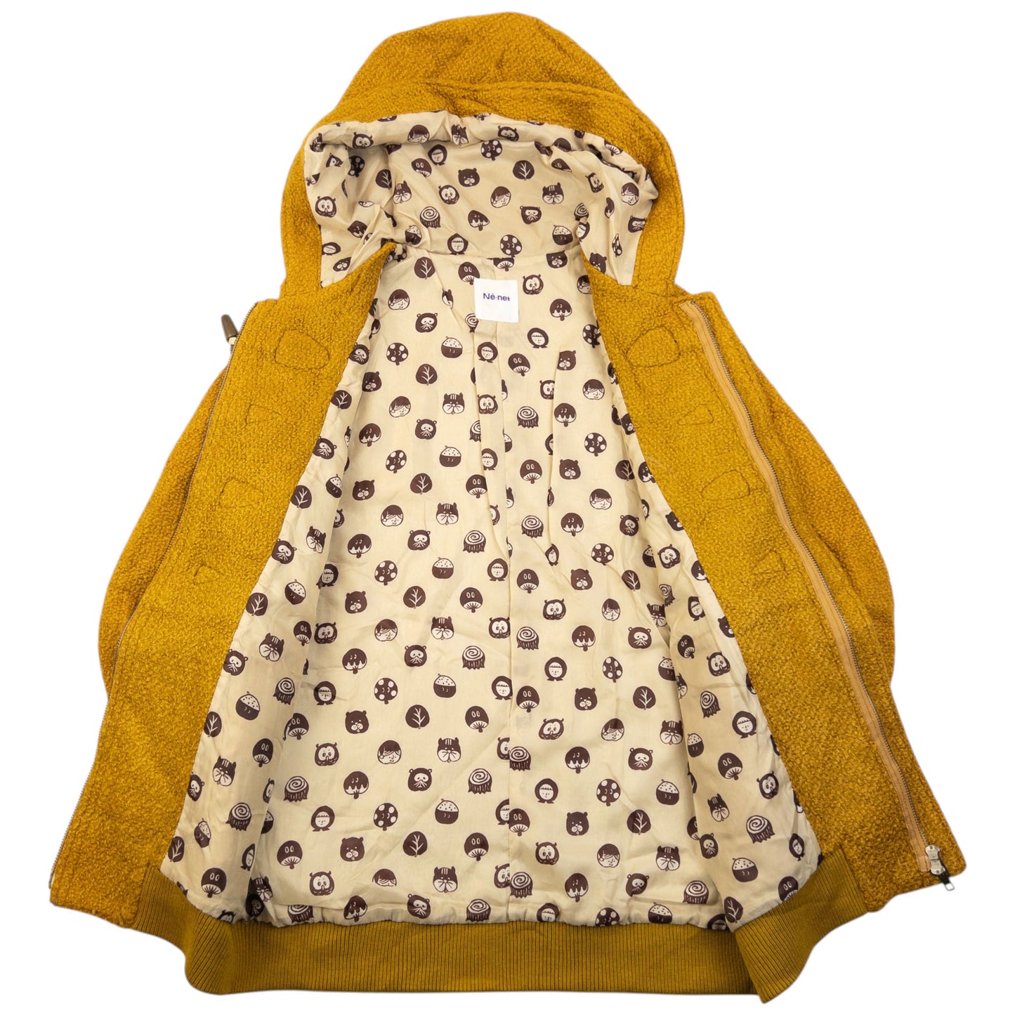 Vintage 2000s Ne-Net By Issey Miyake Wool Duffle Jacket Size S | O/S, Brown