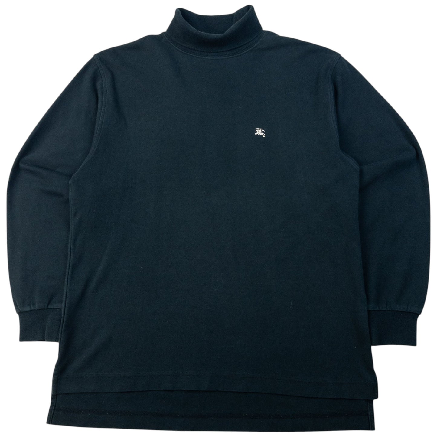 Vintage 2000s Burberry Turtleneck Jumper Size XS | XS, Black