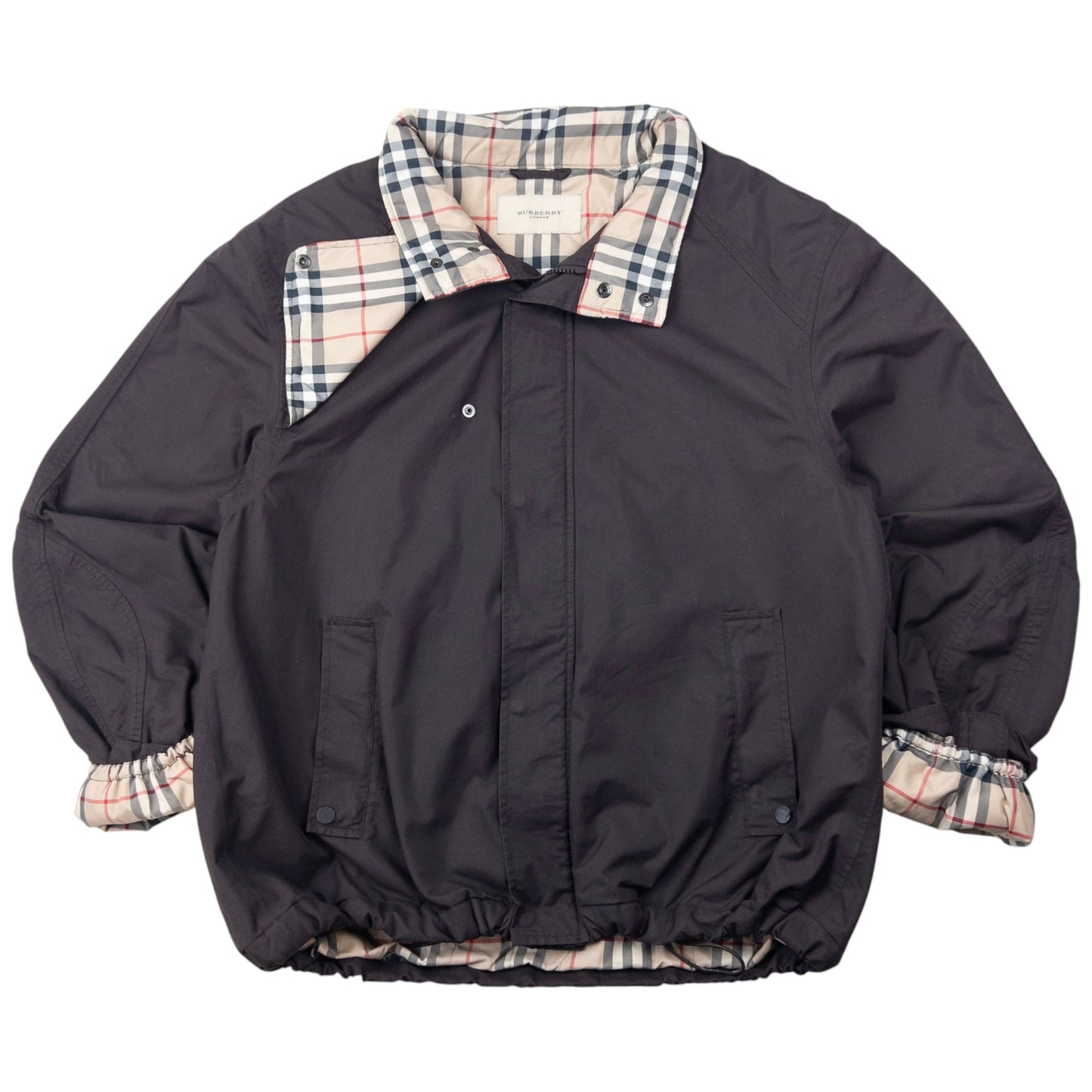 Vintage Burberry Nova Check Lined Jacket Size L