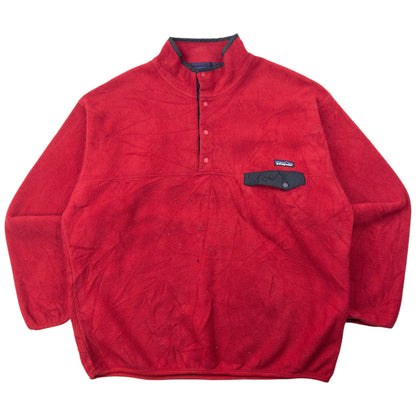Vintage Patagonia Snap T Button Fleece Sweatshirt Size XL