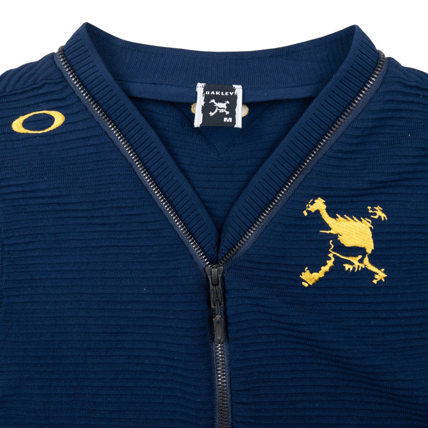 Vintage 2000s Oakley Full Zip Ribbed Gilet Size S