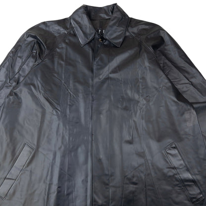 Vintage 90s Yohji Yamamoto Impermeable Transluscent Rain Jacket Size XL | XL, Black