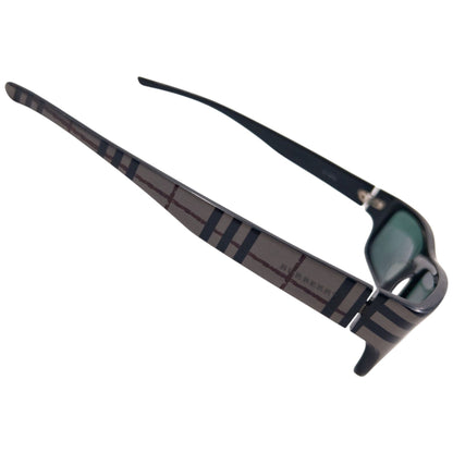 Vintage 2000s Burberry Nova Check Sunglasses | O/S, Green