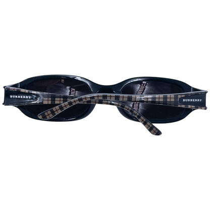 Vintage 2000s Burberry Nova Check Sunglasses | O/S, Black