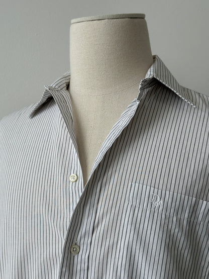 Christian Dior 1990s Cotton Logo Shirt - S