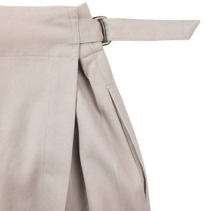 Vintage Plantation By Issey Miyake Pleated Wrap Skirt Womens Size W24 | W28, Beige