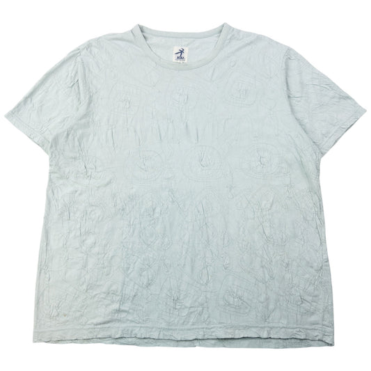 Vintage 90s Hai Sporting Gear By Issey Miyake Embroidered T Shirt Size M | Medium, Green