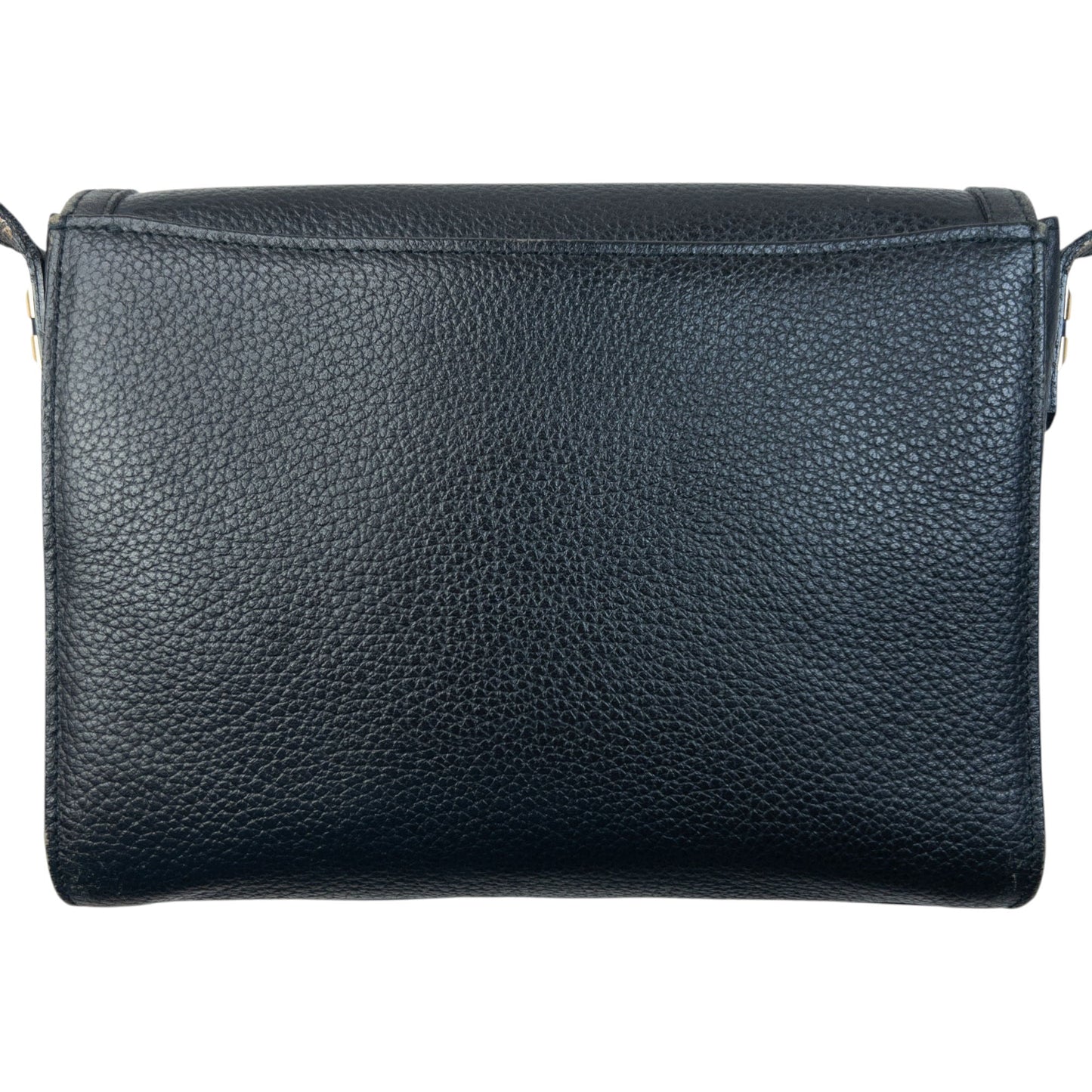 Vintage 90s Burberry Leather Crossbody Bag | O/S, Black