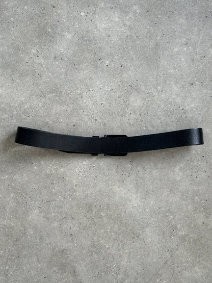 Diesel 1990s Leather Logo Belt - W36-43