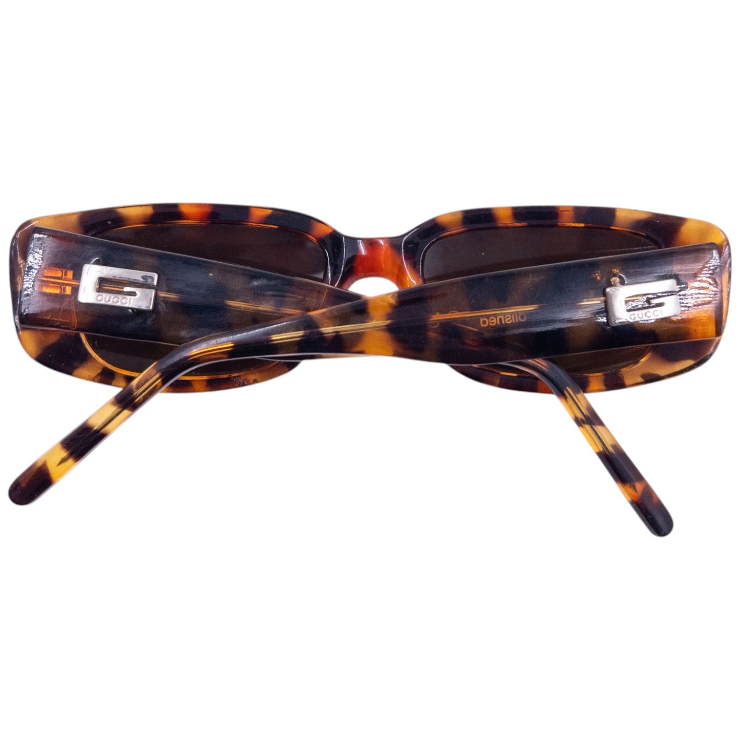 Vintage 2000s Gucci By Tom Ford Tortoise Shell Sunglasses | O/S, Brown