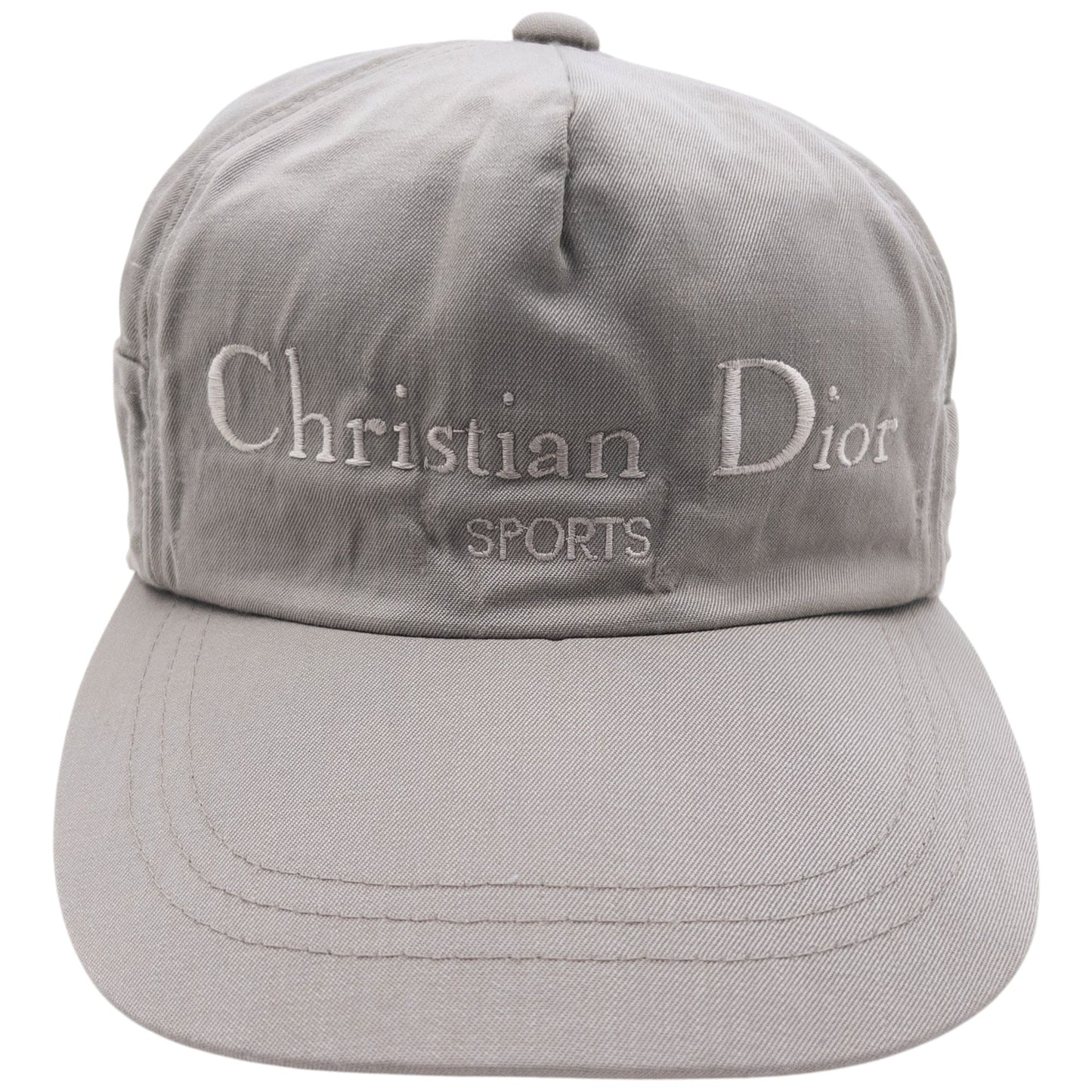 Vintage 90s Dior Sports Embroidered Hat | O/S, Beige
