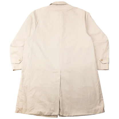 Vintage 80s Burberry Nova Check Lined Trench Jacket Size XL | XL, Beige
