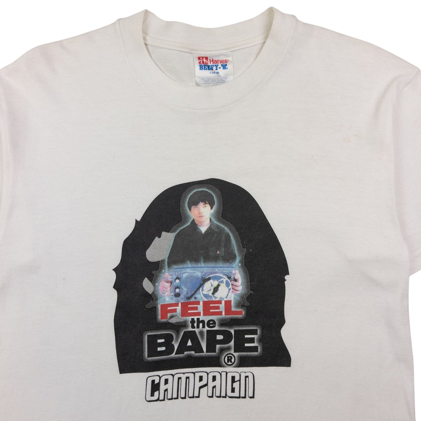 Vintage Bape Archive Collection Feel The Bape Campaign T Shirt Size XS
