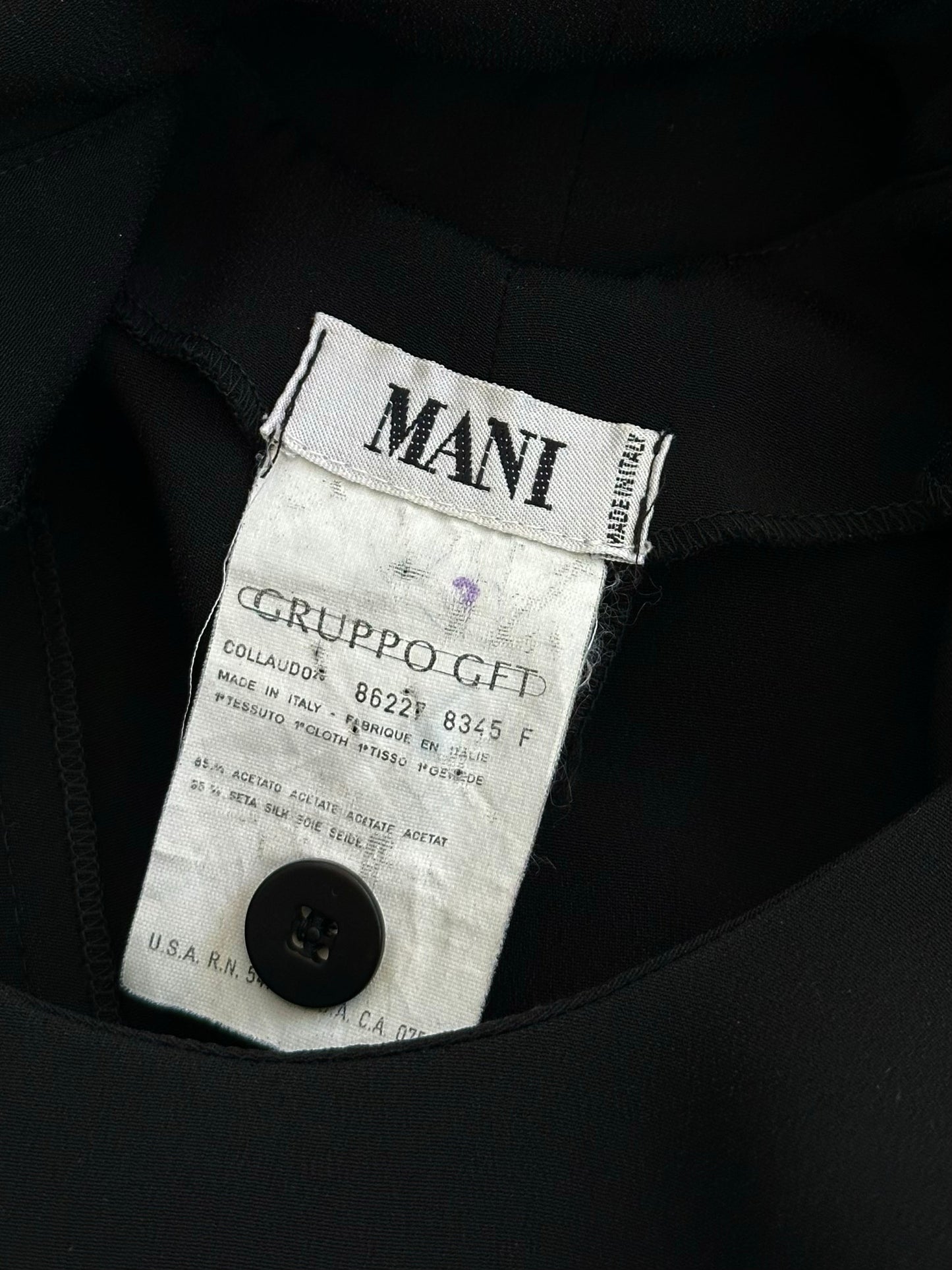 Mani 1990s A-Line Silk Sleeveless Mini Dress - XS