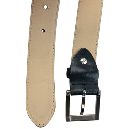 Vintage 2000s Dolce & Gabbana Leather Belt Size XL | O/S, Black