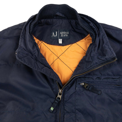 Vintage Armani Jeans Padded Jacket Size M