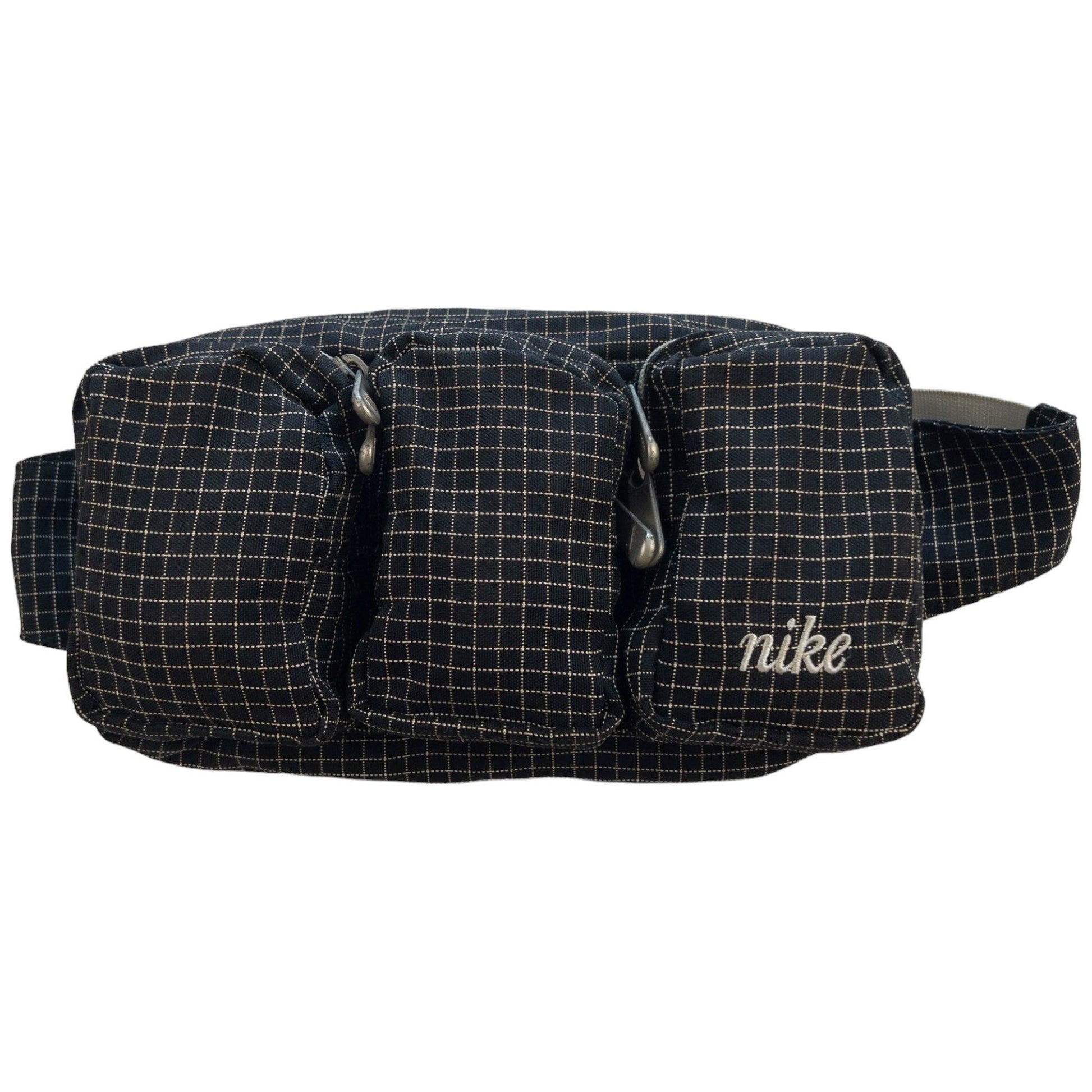 Vintage Nike Multi Pocket Grid Bum Bag - Known Source