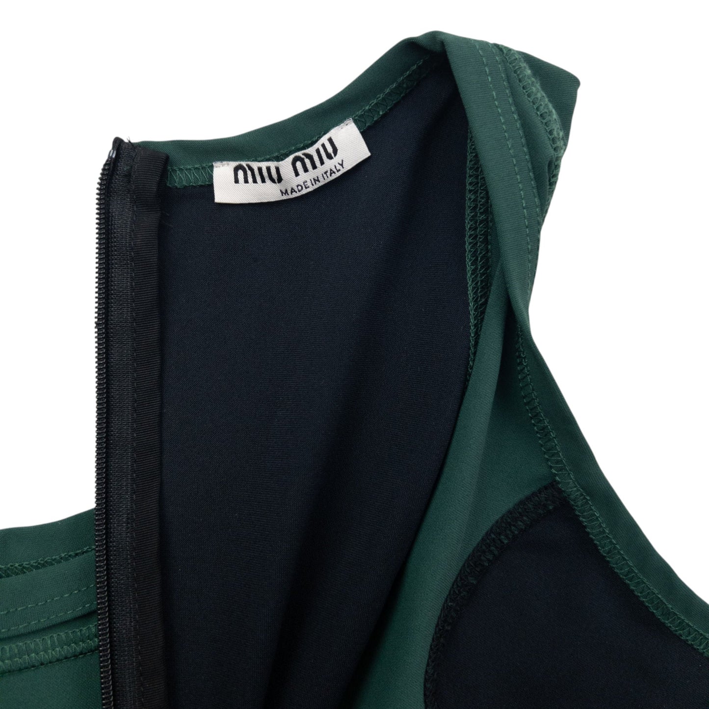 Vintage 2008 Miu Miu Sleeveless Athletic Jumpsuit Womens Size L