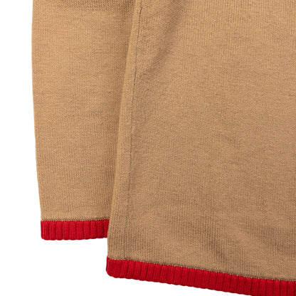 Vintage 90s Yohji Yamamoto D'Urban A.A.R Wool Knit Jumper Womens Size M | Medium, Beige