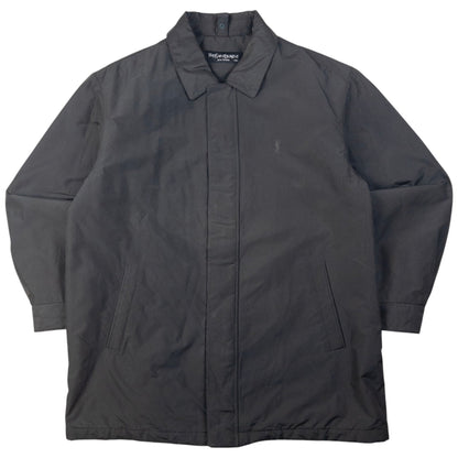 Vintage YSL Yves Saint Laurent Padded Zip Up Jacket Size L