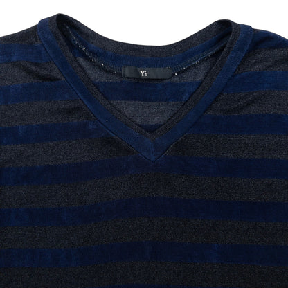 Vintage Yohji Yamamoto Striped T Shirt Womens Size S