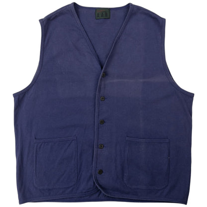 Vintage Yohji Yamamoto D'Urban A.A.R Button Up Cardigan Vest Size XS