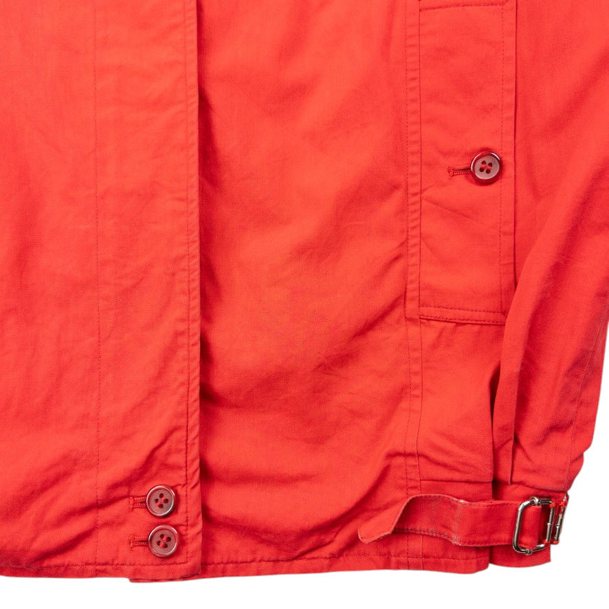 Vintage 90s Burberry Zip Up Jacket Size M | Medium, Red