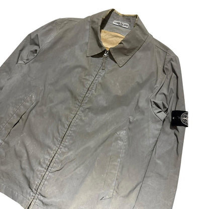Stone Island Antique Reflective Jacket | XL, Reflective Grey