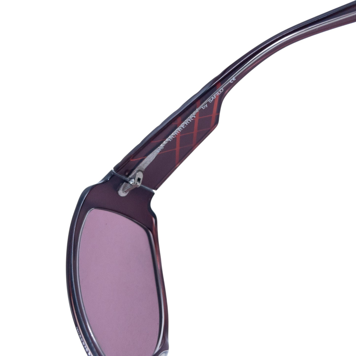 Vintage Burberry Nova Check Embossed Sunglasses