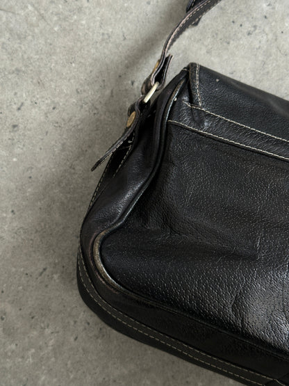 Gianfranco Ferre 1990s Leather Crossbody Bag
