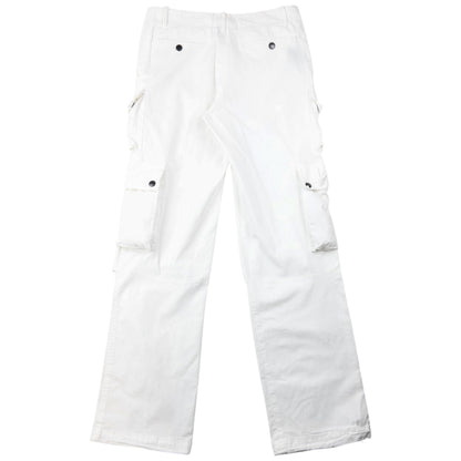 Vintage 2000s Burberry Cargo Trousers Size W29 | W29, White