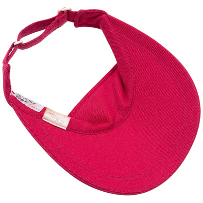Vintage 90s Givenchy Embroidered Visor Hat | O/S, Pink