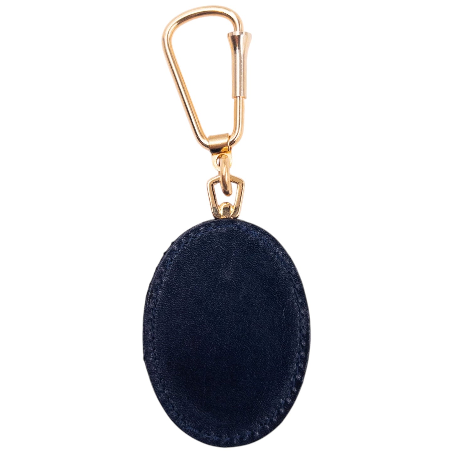 Vintage 90s Dior Leather Keychain | O/S, Gold