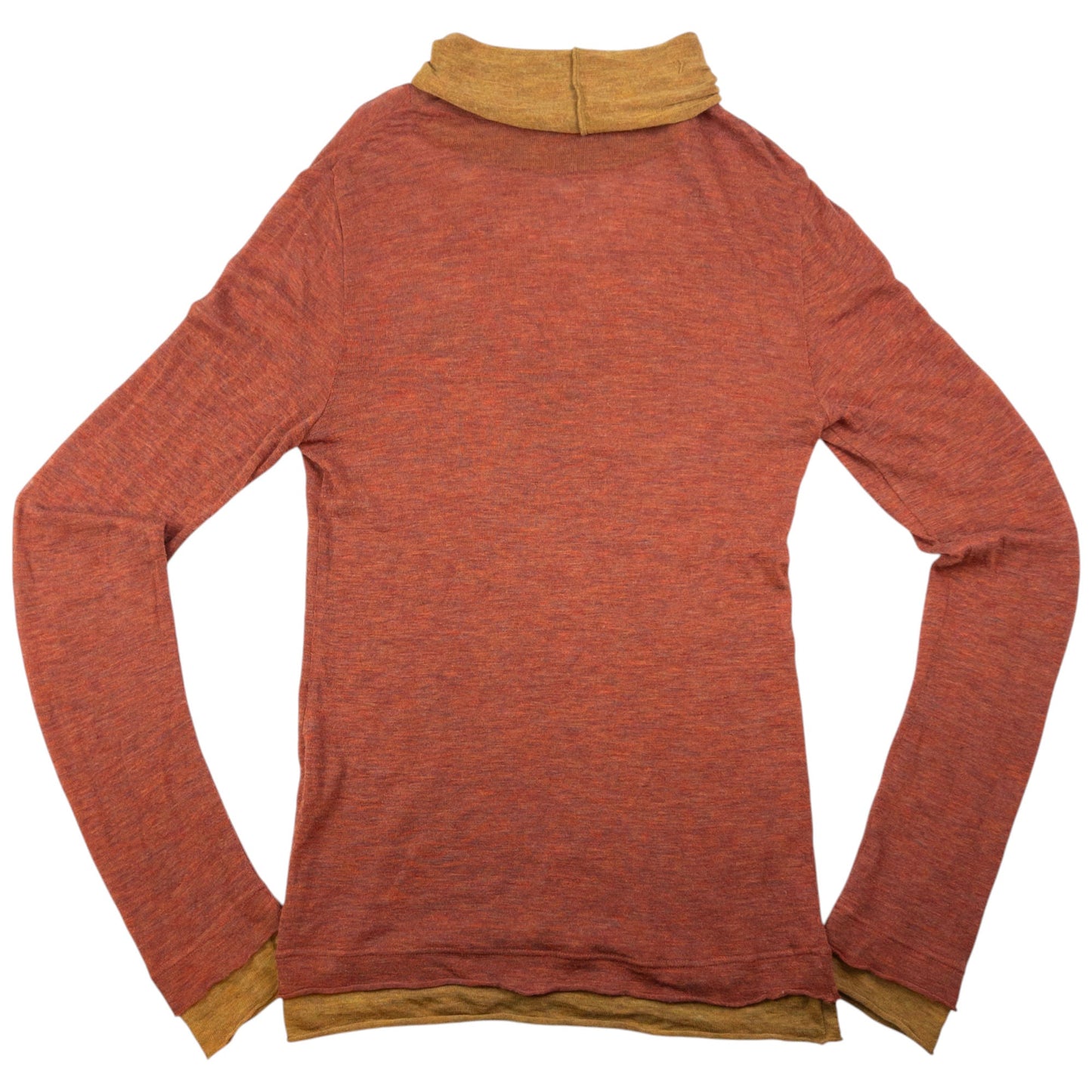 Vintage Yohji Yamamoto Lightweight Turtleneck Jumper Womens Size