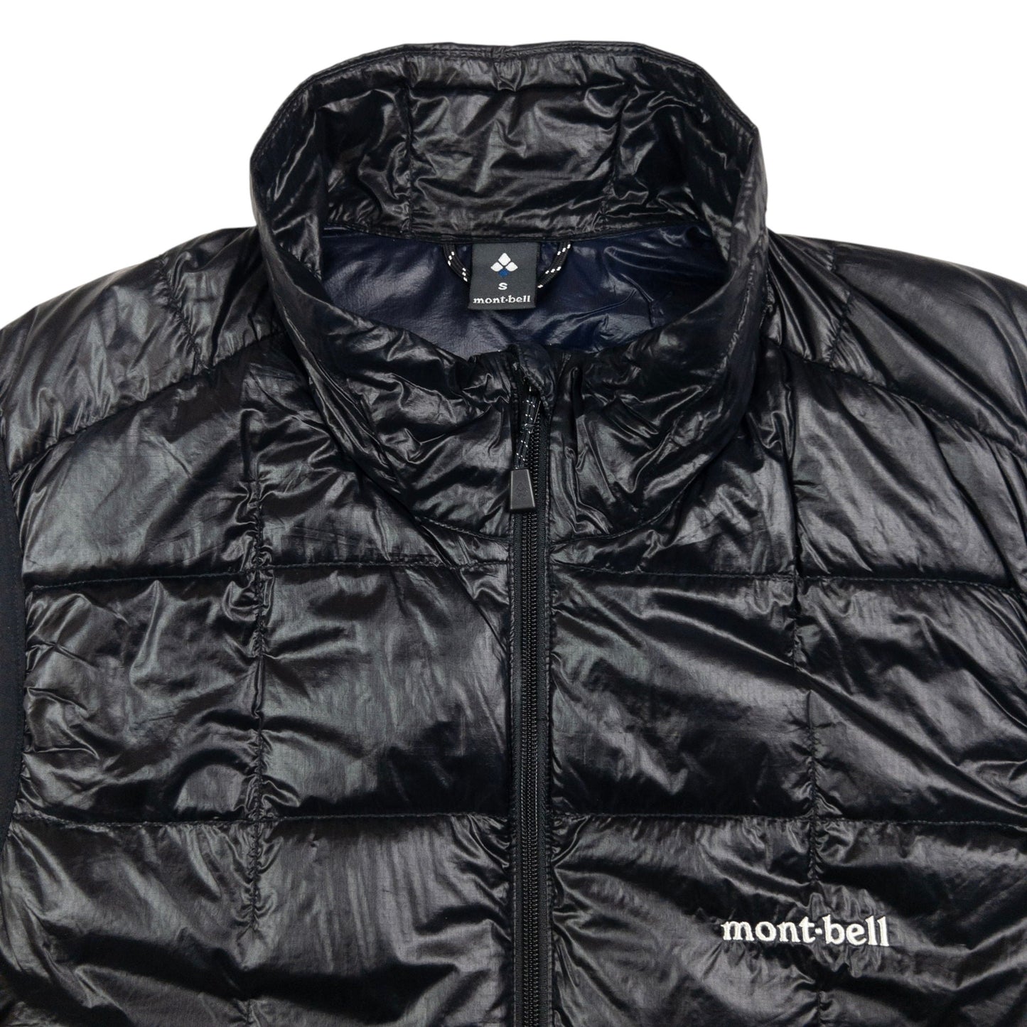 Vintage Montbell Zip Up Padded Gilet Size S