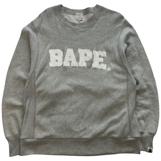 Vintage Bape Logo Sweatshirt Women's Size M