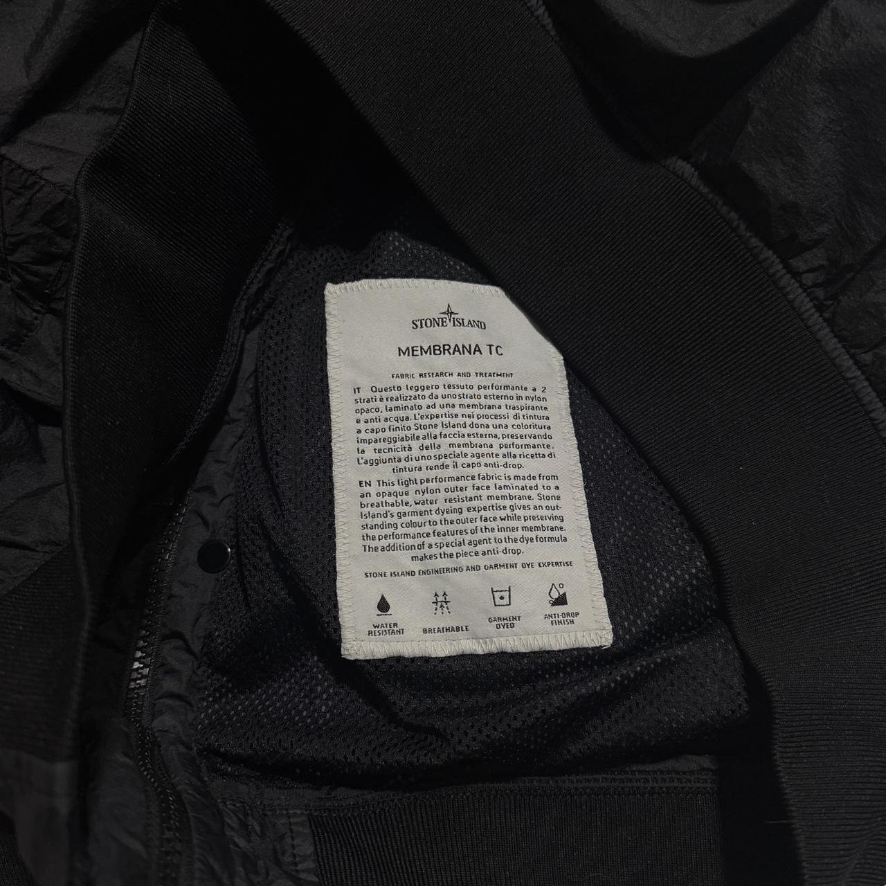 Stone Island Membrana 3L Jacket | Medium, Black
