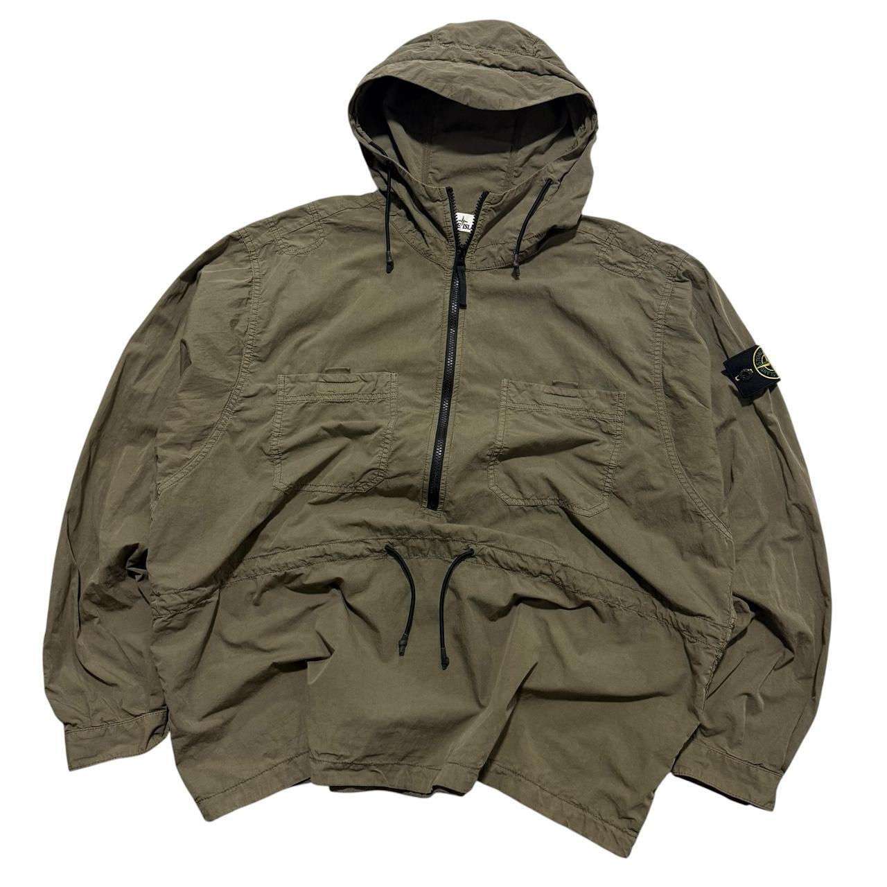 Stone Island Pullover Smock Jacket | XL, Olive